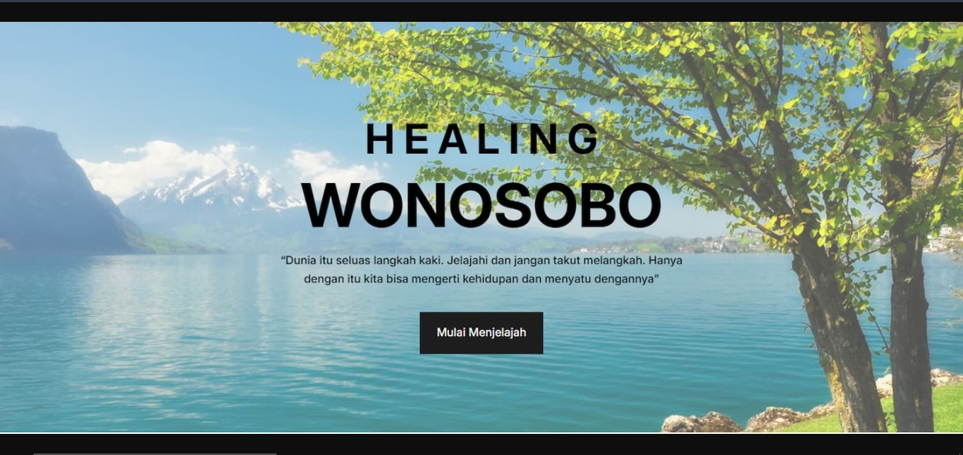 Website Wisata Wonosobo